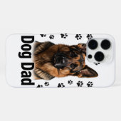 Coque iPhone 16 Pro Max Étui pour iPhone 16 Pro Max Dog Dad (Verso Horizontal)