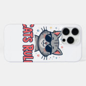 Coque iPhone 16 Pro Max Étui pour iPhone 16 Pro Max Les Chats règnent (Verso Horizontal)