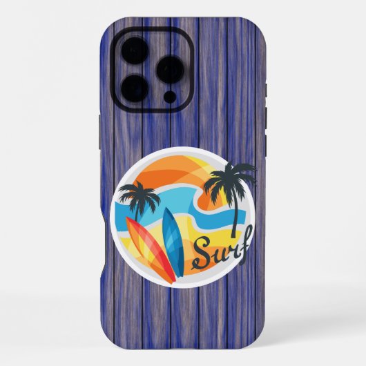 Coque iPhone 16 Pro Max Étui pour iPhone / iPad Surfer 16 (Verso)