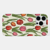 Coque iPhone 16 Pro Max Étui pour iPhone Tulipes (Verso Horizontal)