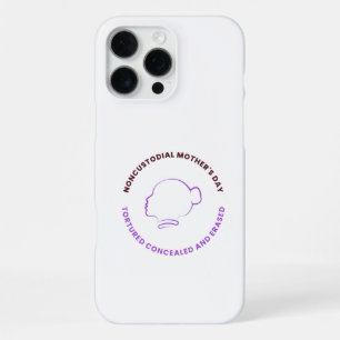 Coque iPhone 16 Pro Max Étui pour téléphone pour mère non gardienne avec l
