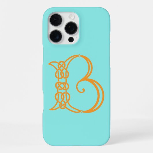 Coque iPhone 16 Pro Max Étui pour téléphone Samsung Galaxy S 8 avec initia (Verso)