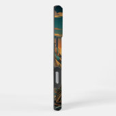 Coque iPhone 16 Pro Max Étui Steampunk Rétro pour iPhone 16 Pro Max | Vint (Côté droit)
