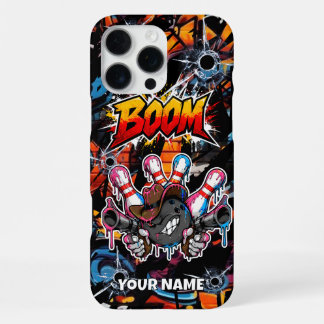Coque iPhone 16 Pro Max Étuis de téléphone de bowling