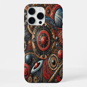 Coque iPhone 16 Pro Max Exploration de motifs cosmiques dans des royaumes