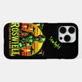 Coque iPhone 16 Pro Max Explorez le folklore extraterrestre à Roswell ! (Verso Horizontal)