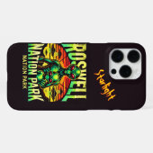 Coque iPhone 16 Pro Max Explorez UFO Lore à Roswell! (Verso Horizontal)