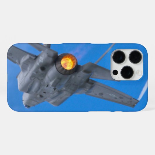 COQUE iPhone 16 PRO MAX F-35A ÉCLAIRAGE II (Verso Horizontal)
