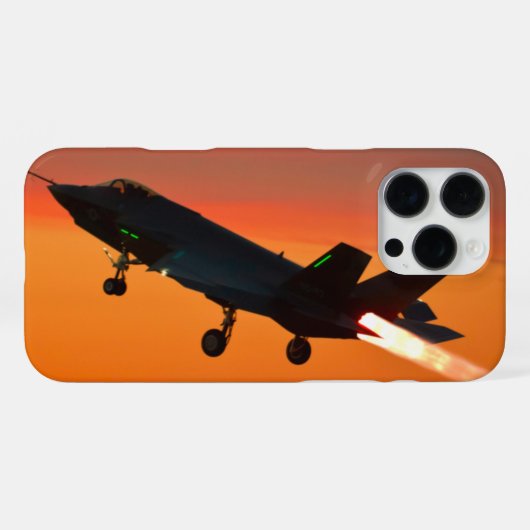 COQUE iPhone 16 PRO MAX F-35A ÉCLAIRAGE II (Verso Horizontal)