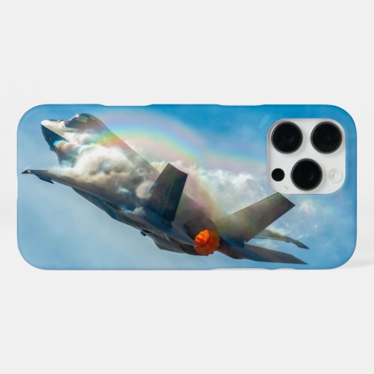COQUE iPhone 16 PRO MAX F-35A ÉCLAIRAGE II (Verso Horizontal)