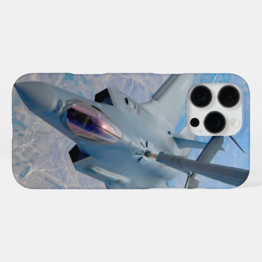 COQUE iPhone 16 PRO MAX F-35A ÉCLAIRAGE II (Verso Horizontal)
