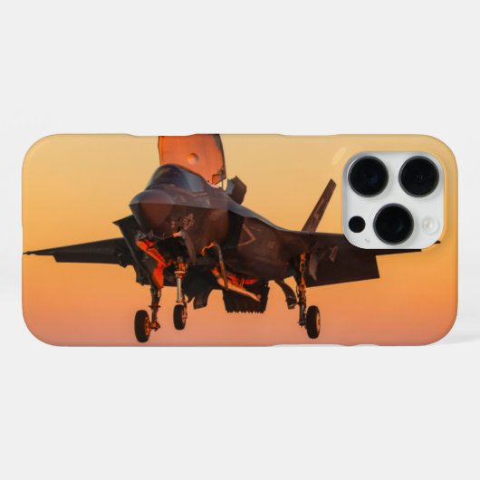 COQUE iPhone 16 PRO MAX F-35B ÉCLAIRAGE II (Verso Horizontal)
