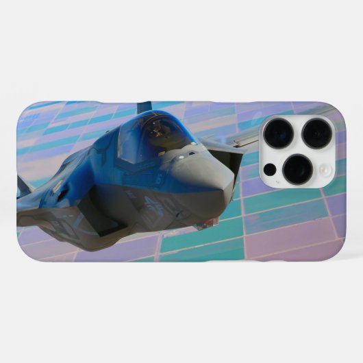COQUE iPhone 16 PRO MAX F-35B ÉCLAIRAGE II (Verso Horizontal)