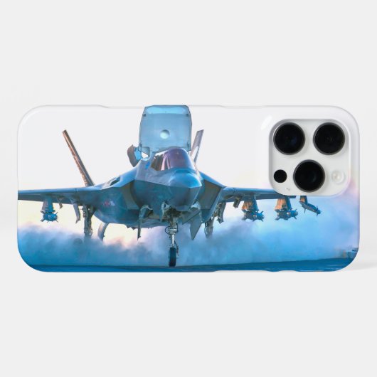 COQUE iPhone 16 PRO MAX F-35B ÉCLAIRAGE II (Verso Horizontal)