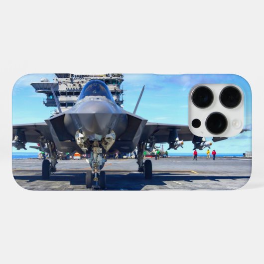 COQUE iPhone 16 PRO MAX F-35C ÉCLAIRAGE II (Verso Horizontal)