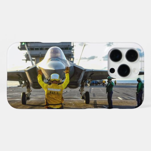 COQUE iPhone 16 PRO MAX F-35C ÉCLAIRAGE II (Verso Horizontal)