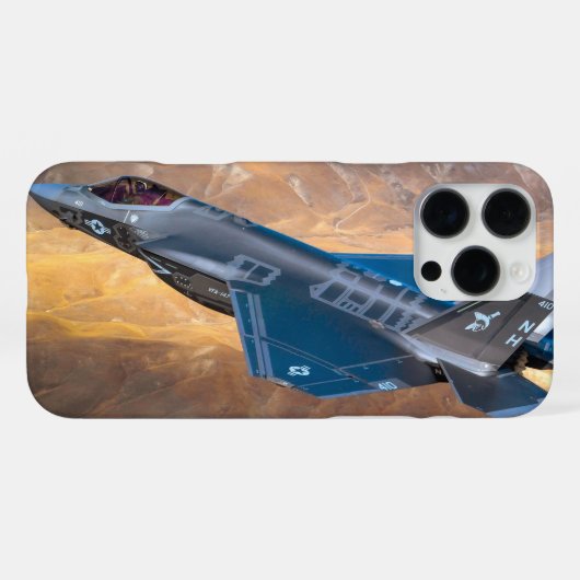 COQUE iPhone 16 PRO MAX F-35C ÉCLAIRAGE II (Verso Horizontal)