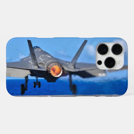 COQUE iPhone 16 PRO MAX F-35C ÉCLAIRAGE II (Verso Horizontal)