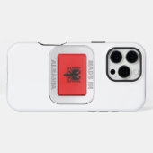 Coque iPhone 16 Pro Max Fabriqué en Albanie (Verso Horizontal)