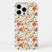 Coque iPhone 16 Pro Max Fall Pumpkin Pattern (Verso)