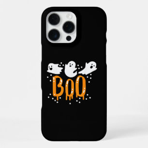 Coque iPhone 16 Pro Max Fantôme d'Halloween Chou Mignon