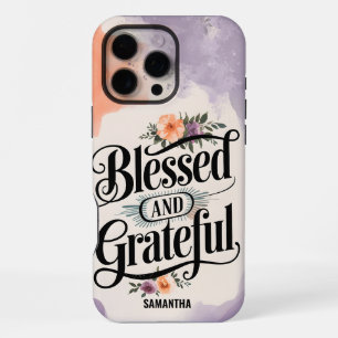 Coque iPhone 16 Pro Max Femmes chrétiennes Vintages bénies et gracieuses