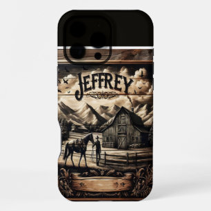 Coque iPhone 16 Pro Max Ferme rustique de Jeffrey