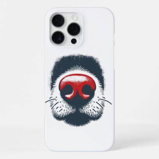 COQUE iPhone 16 PRO MAX FERMETURE DU NEZ DE CHIEN (Verso)