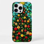 Coque iPhone 16 Pro Max festive christmas phone case design (Verso)