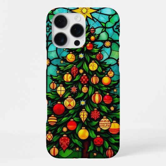 Coque iPhone 16 Pro Max festive christmas phone case design (Verso)
