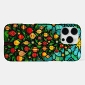 Coque iPhone 16 Pro Max festive christmas phone case design (Verso Horizontal)