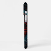 Coque iPhone 16 Pro Max Feu rouge d'enfer océanique (Côté gauche)