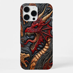 Coque iPhone 16 Pro Max Fierce Dragon Art