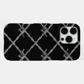Coque iPhone 16 Pro Max Fil de fer barbelé (Verso Horizontal)