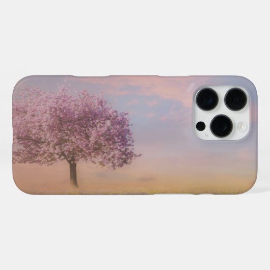 Coque iPhone 16 Pro Max Fleur de cerisier (Verso Horizontal)