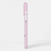 Coque iPhone 16 Pro Max Fleur de Lavande : Initiale monogrammée 'K' (Côté gauche)