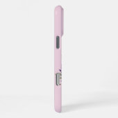Coque iPhone 16 Pro Max Fleur de lavande : Monogramme Initial 'P' (Côté droit)