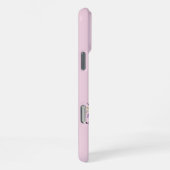 Coque iPhone 16 Pro Max Fleur de lavande : Monogramme Initial 'X' (Côté droit)