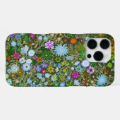 Coque iPhone 16 Pro Max Fleurit Champ Vert Sauvage (Verso Horizontal)