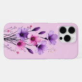 Coque iPhone 16 Pro Max Fleurs (Verso Horizontal)