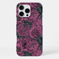Fleurs de pivoine violette