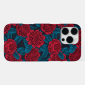 Coque iPhone 16 Pro Max Fleurs de waratah rouges (Verso Horizontal)