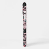 Coque iPhone 16 Pro Max Fleurs et moisissures de pivoines roses (Côté gauche)