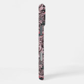 Coque iPhone 16 Pro Max Fleurs et moisissures de pivoines roses (Côté droit)