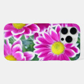 Coque iPhone 16 Pro Max Fleurs roses  (Verso Horizontal)