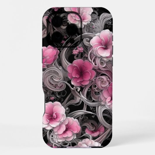 Coque iPhone 16 Pro Max Fleurs sauvages  (Verso)