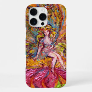 Coque iPhone 16 Pro Max FLEURS SUR L'Imaginaire ROSE IRIS