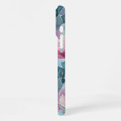 Coque iPhone 16 Pro Max Fleurs Tons de Bijoux (Côté gauche)