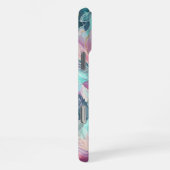 Coque iPhone 16 Pro Max Fleurs Tons de Bijoux (Côté droit)