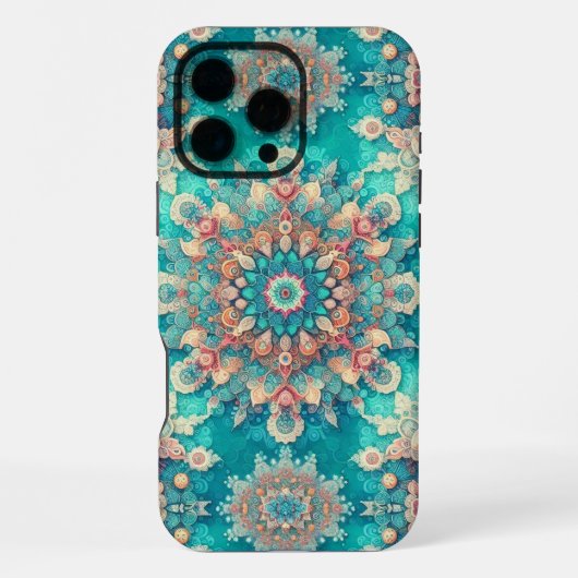 Coque iPhone 16 Pro Max Flocons de neige pas ordinaires V (Verso)